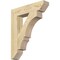 Ekena Millwork Balboa Slat Rough Sawn Bracket, Douglas Fir, 4"W x 20"D x 24"H BKT04X20X24BOA06RDF - alternate 1